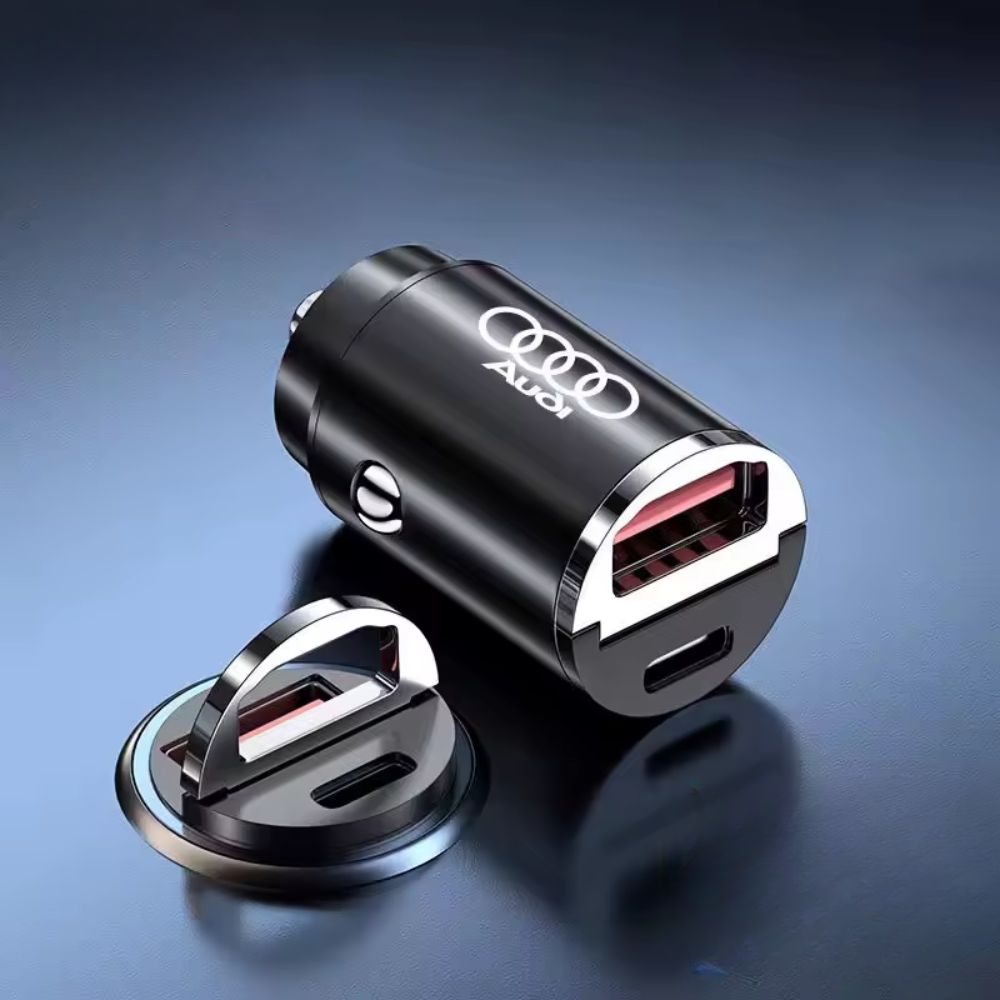 Dual-port car charger for maximum speed and reliability