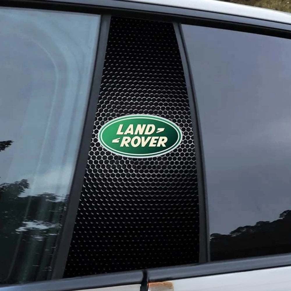 2x Car window stickers with logo